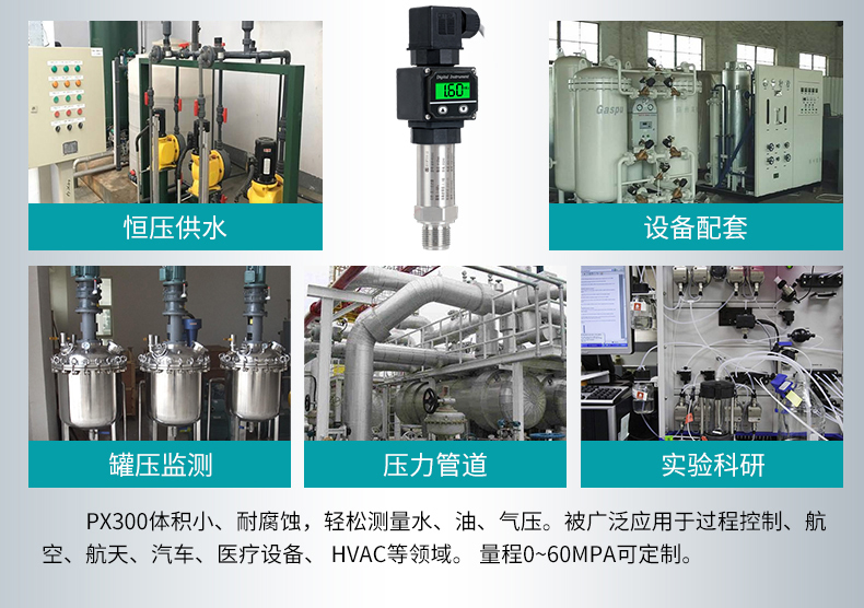 米科MIK-PX300液晶數(shù)顯壓力變送器應(yīng)用