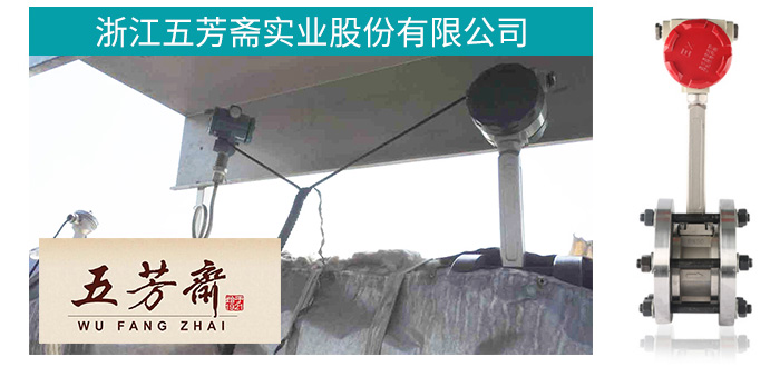 米科渦街流量計(jì)與五芳齋精誠(chéng)合作